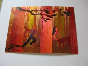 1995 SkyBox Pocahontas Foil Inciso Dufex Spectra Subset Chase Card 5 di 5 - Foto 1 di 2