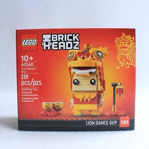 Lego 40540 LION DANCE GUY Brickheadz #151 Chinese New Year ACTUAL ITEM SHOWN - Picture 1 of 6