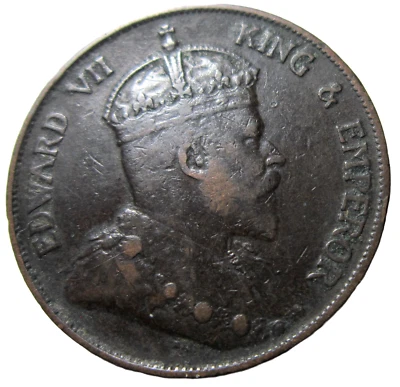 HONG KONG. 1 CENT, 1902. KING EDWARD VII. - Image 1 of 2
