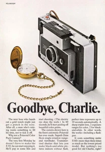 1968 Polaroid: Goodbye Charlie Vintage Print Ad - Bild 1 von 1