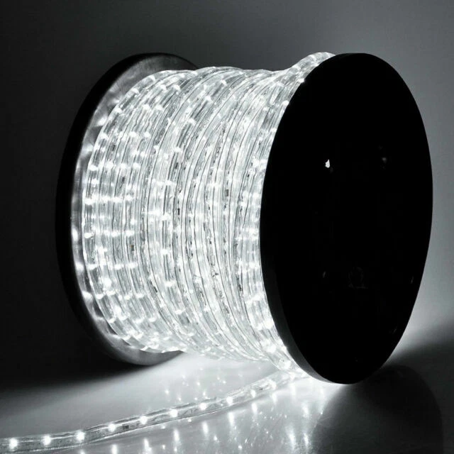 WYZworks 150' LED Rope Lights - Cool White (LED-ROPE-CLWHT-150FT)