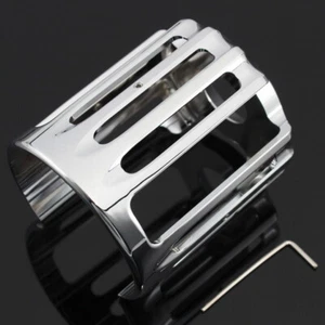 Cubierta del filtro de aceite tapa del filtro de aceite cromo para modelos Harley Davidson - Imagen 1 de 4