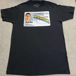 Superbad Men's Medium Black McLovin Driver License Graphic T-shirt - Picture 1 of 5