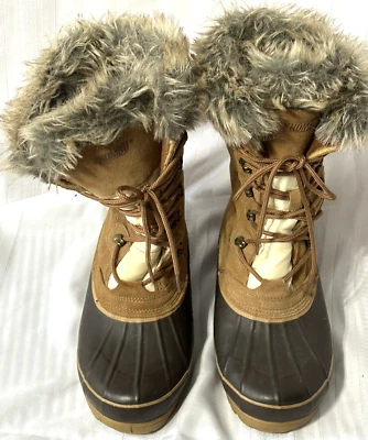 Khombu Women's Winter Snow  Boots Size 10  Tall Lined - Image 1 of 4
