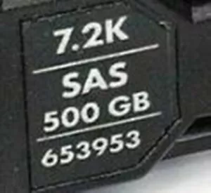 20PCS 605832-001 653953-001 Fit HP 500GB 7.2K 2.5" 6G disk shelf head label - Picture 1 of 2