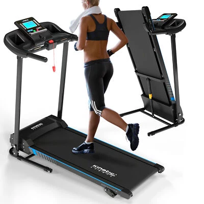 Laufband elektrisch 10 km/h LCD-Display Fitnessgerät Klappbar Heimtrainer 750 W - Bild 1 von 4