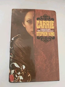 Carrie By Stephen King Hardcover 1974 With Dust Jacket Doubleday Book EUC - Imagen 1 de 5