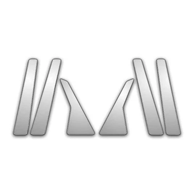 06-11 Fundas de pilar cromadas 6 piezas para Hyundai Azera Foto 1 de 4