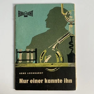 Blaulicht Krimi Roman Heft Nur einer kannte ihn Nr 51 Arne Leonhardt Vintage  - Bild 1 von 5