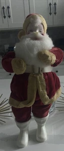 Vintage Nachlassfund! Harold Gale Weihnachtsmann Puppe Weihnachten Urlaub rot - 14 Zoll - Bild 1 von 19