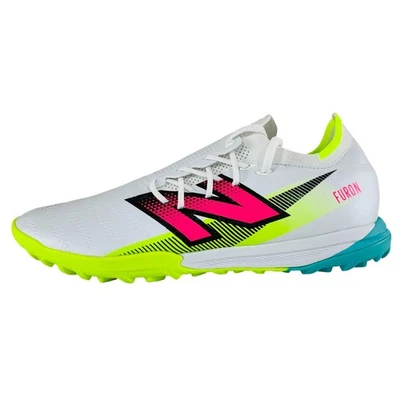 Zapatos de fútbol New Balance Furon Pro v7+ Hi-Lite blancos césped para hombre SF1TH75 Foto 1 de 4