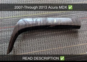 OEM✅2007-2013 Acura MDX  Right RH Side Dash Trim Cover Panel Brown  - Picture 1 of 10