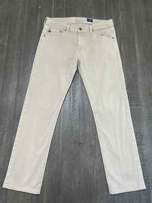 Брюки мужские AG Adriano Goldschmied The Tellis современные приталенные желтовато-коричневые хаки 32x29 - Изображение 1 из 4