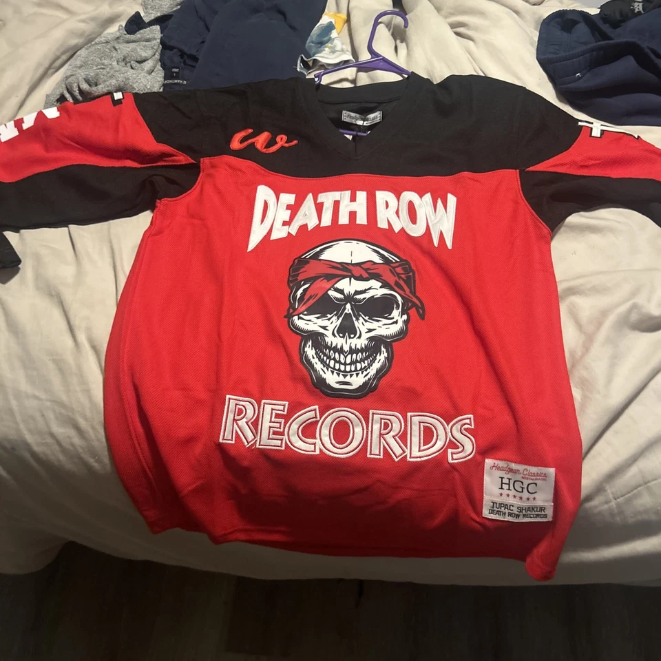 Camiseta Death Row Records. Tupac Shakur Foto 1 de 4