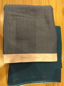 Nani IRO Double Gauze Fabric Navy Charcoal Gray 110×200cm - Picture 1 of 2