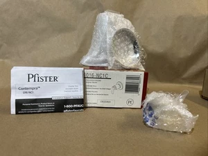 Pfister 016-NC1C  Single Handle Diverter Trim KIt- Chrome NOB - Picture 1 of 8