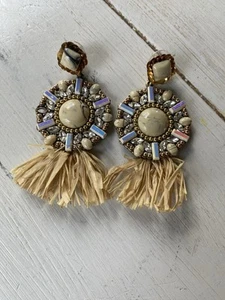 BAUBLEBAR Statement Fashion Fringe Pierced Earrings - Picture 1 of 3