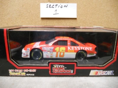 1/24 Racing Champions 1992 Nascar #16 Wally Dallenbach Keystone Beer Ford - Imagem 1 de 3