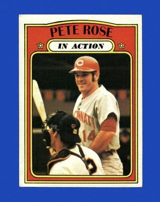 1972 Topps Set-Break #560 Pete Rose Ia en muy buen estado-en muy buen estado *GMCARDS* Foto 1 de 2