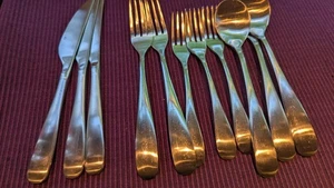 11 Teile Ikea Loja Satin Set 22422 Edelstahl 224.22 - Bild 1 von 1