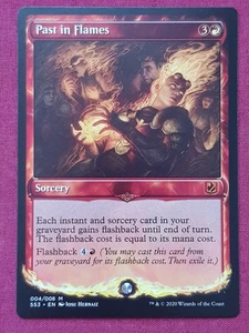 Magic The Gathering SIGNATURE SPELLBOOK CHANDRA PAST IN FLAMES red card MTG - Picture 1 of 2
