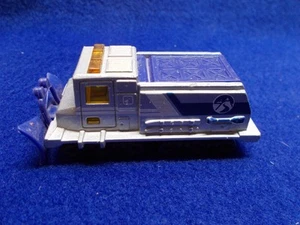 Matchbox Superfast #57 Silver Snow Groomer, Black Tracks, blaue Klinge - Bild 1 von 3