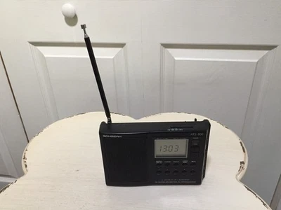 老式 Sangean ATS-800 FM 立体声/MW 短波 PLL 合成接收器收音机 — 第 1/4 张图片