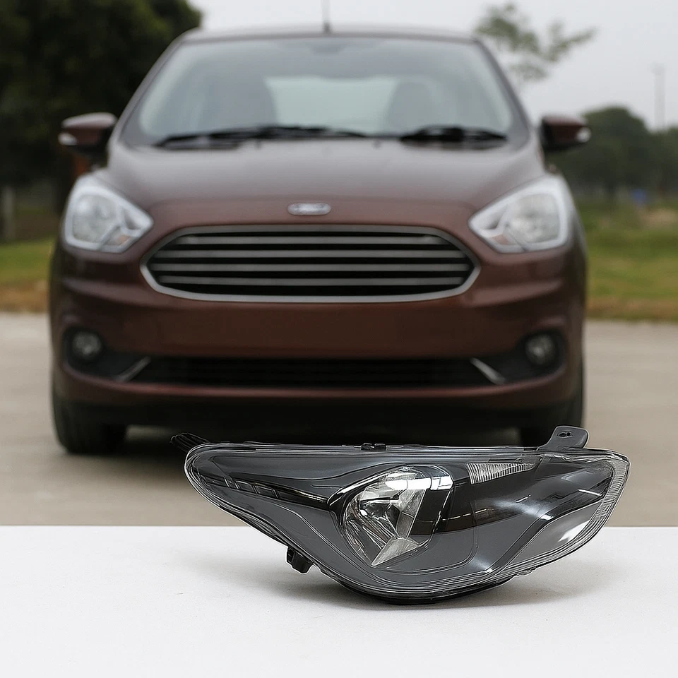 Conjunto de carcasa de luz/lámpara delantera derecha para Ford Aspire Figo 2015-2018 Foto 1 de 4