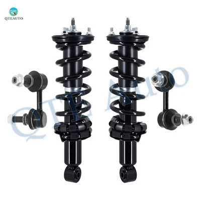 Set 4 Front Sway Bar Link-Quick Complete Strut For 2005-2021 Nissan Frontier RWD - Image 1 of 4