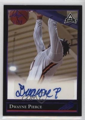 2021-22 Leaf Memories 1992 Base Auto Purple /20 Dwayne Pierce #BG-DP1 Auto - Image 1 of 2