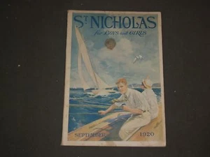 1920 SEPTEMBER ST. NICHOLAS MAGAZINE - ILLUSTRATIONS, STORIES & ADS - B 4618 - Imagen 1 de 7