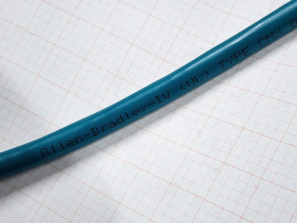 Allen Bradley 22/4P CAT5e F/UTP Shielded Industrial Ethernet Cable Teal /25ft - Image 1 of 4