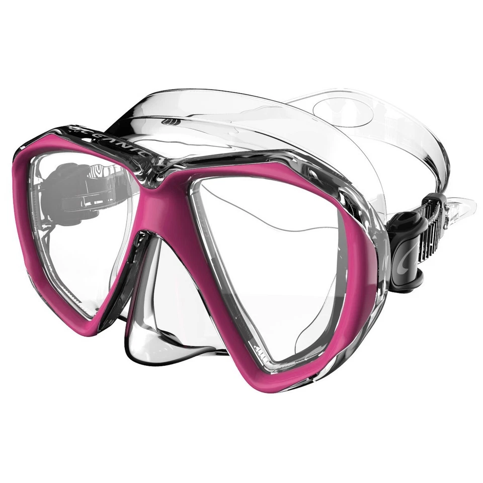 Oceanic Duo Mask Clear and Pink - Image 1 of 1