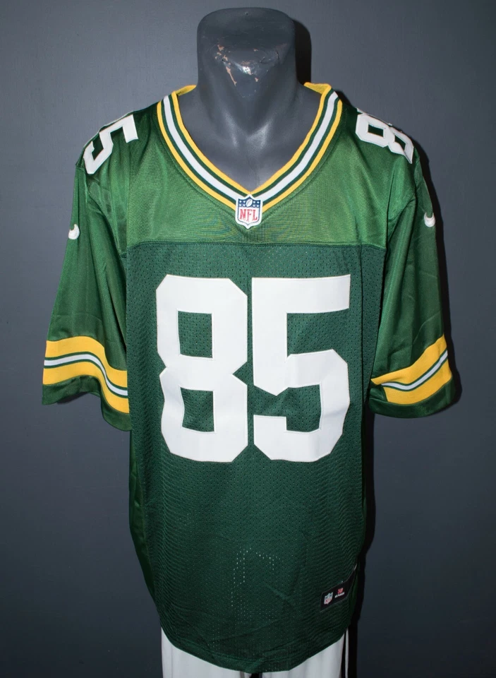 Greg Jennings Green Bay Packers Jersey Stitched On Field NFL Football Size XL - Image 1 of 4