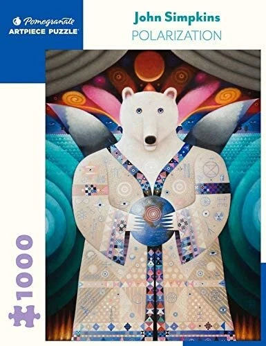 Pomegranate - Polarization by John Simpkins Jigsaw Puzzle (1000 Pieces) - image 1 of 1