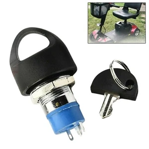 Mobility Scooter Spare Start On/off Ignition Switch 2 Keys FOR PRIDE Practic Npn - Picture 1 of 6