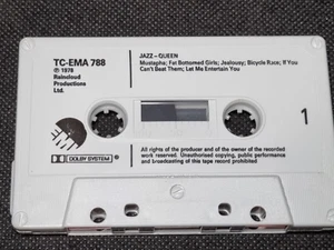 Queen/ Freddie Mercury - Jazz Audio Cassette VGC (Tape Only No J Card Included) - Picture 1 of 2