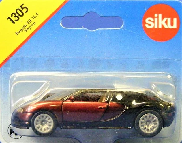 Siku 1305 Bugatti EB 16.4 Veyron 1/64 Scale Die-cast New MIB - Image 1 of 1