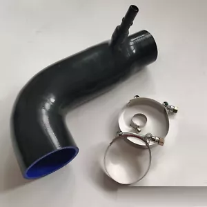 Silicone Intake Hose Black For Cadillac ATS 2013-2019 Chevrolet Camaro 2016-2018 - Picture 1 of 2
