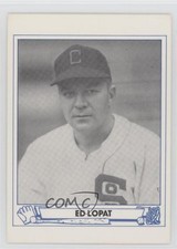 1983 TCMA 1945 Play Ball Eddie Lopat Ed Lopat (White Back; Has MLB Logo) #17.2