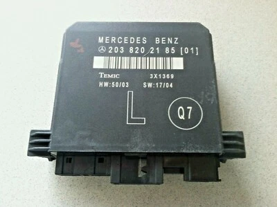 2001-2007 MERCEDES-BENZ W203 C230 C320 C-CLASS ~ LEFT REAR DOOR CONTROL MODULE - Image 1 of 3