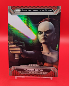 2014 Topps Star Wars Chrome Perspectives Aurra Sing Refractor #39S 178/199