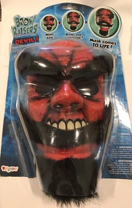 Brow Raisers Devil Movable Mask Halloween 14+ - Picture 1 of 2
