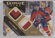 2014-15 Ultimate Collection Gear Gold Spectrum /25 Aaron Ekblad Rookie Patch RC