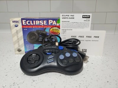 InterAct Eclipse Pad Sega Saturn Controller - Free Shipping! - Image 1 of 4