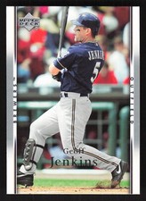 2007 Upper Deck   Geoff Jenkins #798 Milwaukee Brewers