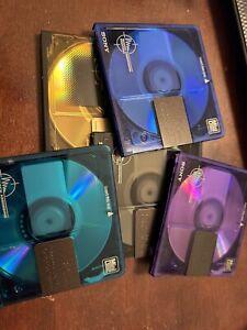 Sony MiniDisc Used Discs Lot