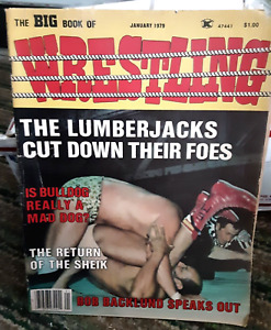 Big Book Of Wrestling January 1979 Lumberjacks Backlund Sheik