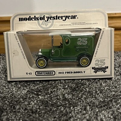 MATCHBOX MODELS OF YESTERYEAR 1:35 1912 FORD MODEL T SILVER JUBILEE - Y-12/45 - Image 1 of 4