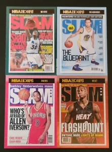 2021-22 NBA Hoops SLAM MAGAZINE Inserts with Winter and Holo You Pick the Card - Picture 1 of 1